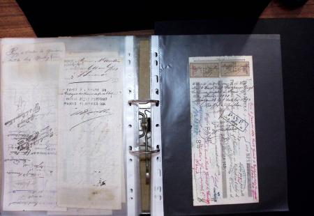1748-1985, FISCAUX : importante collection de timbres