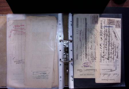 1748-1985, FISCAUX : importante collection de timbres