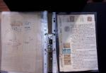 1748-1985, FISCAUX : importante collection de timbres