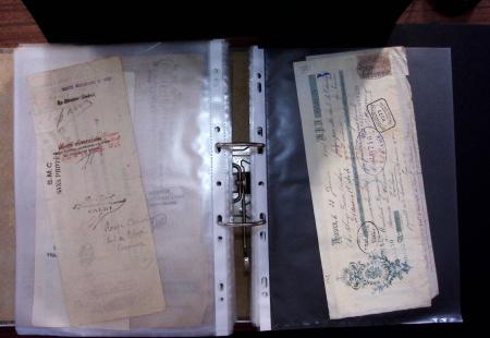 1748-1985, FISCAUX : importante collection de timbres