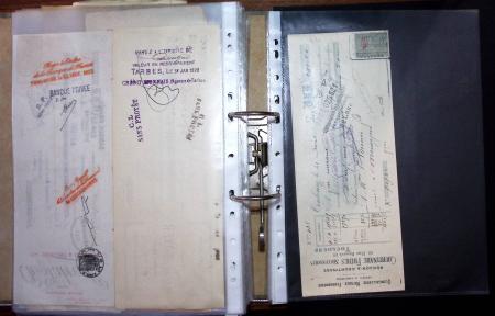 1748-1985, FISCAUX : importante collection de timbres