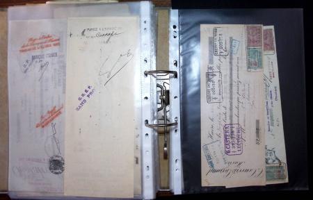 1748-1985, FISCAUX : importante collection de timbres