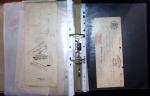 1748-1985, FISCAUX : importante collection de timbres