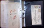 1748-1985, FISCAUX : importante collection de timbres