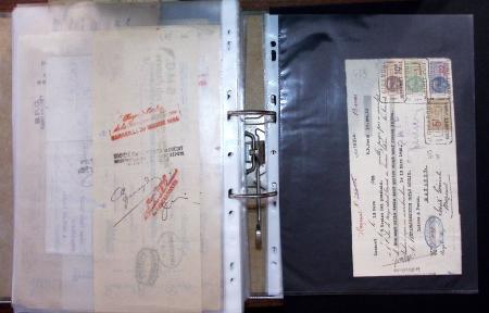 1748-1985, FISCAUX : importante collection de timbres