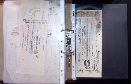 1748-1985, FISCAUX : importante collection de timbres