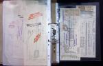 1748-1985, FISCAUX : importante collection de timbres