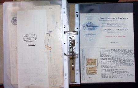 1748-1985, FISCAUX : importante collection de timbres