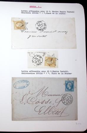 1830-1920, Collection de lettres avec principalement