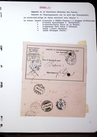 1830-1920, Collection de lettres avec principalement