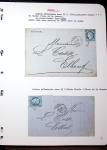 1830-1920, Collection de lettres avec principalement