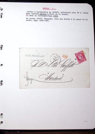 1830-1920, Collection de lettres avec principalement