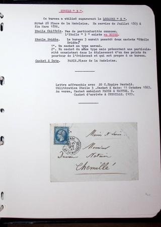 1830-1920, Collection de lettres avec principalement