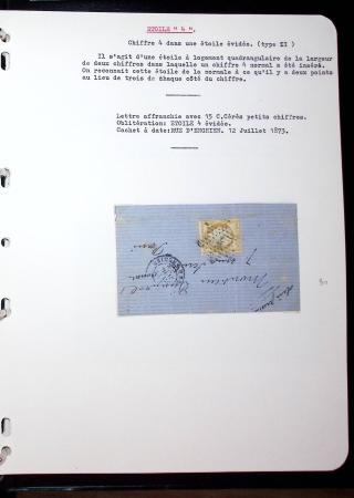 1830-1920, Collection de lettres avec principalement