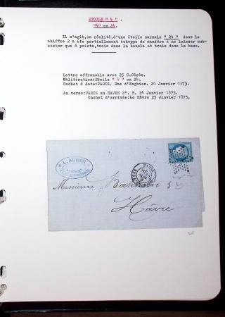 1830-1920, Collection de lettres avec principalement