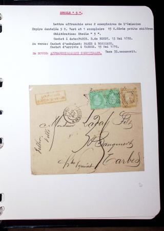 1830-1920, Collection de lettres avec principalement