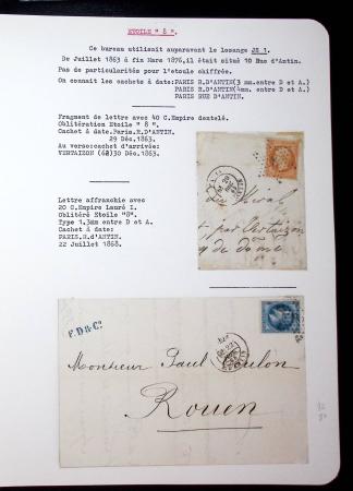 1830-1920, Collection de lettres avec principalement