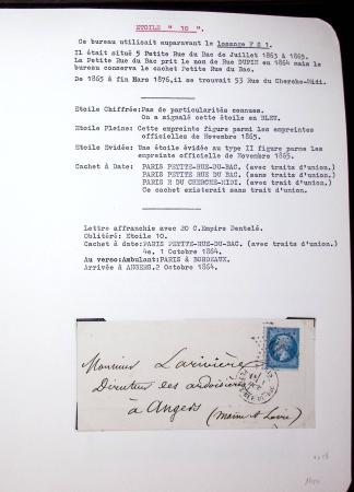 1830-1920, Collection de lettres avec principalement