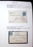 1830-1920, Collection de lettres avec principalement