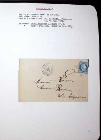 1830-1920, Collection de lettres avec principalement