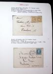1830-1920, Collection de lettres avec principalement