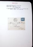 1830-1920, Collection de lettres avec principalement