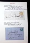 1830-1920, Collection de lettres avec principalement