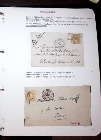 1830-1920, Collection de lettres avec principalement