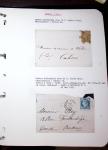 1830-1920, Collection de lettres avec principalement