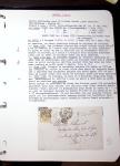 1830-1920, Collection de lettres avec principalement
