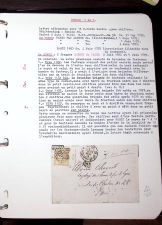 1830-1920, Collection de lettres avec principalement