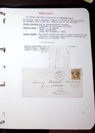 1830-1920, Collection de lettres avec principalement