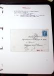 1830-1920, Collection de lettres avec principalement