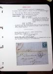 1830-1920, Collection de lettres avec principalement