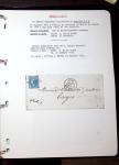 1830-1920, Collection de lettres avec principalement