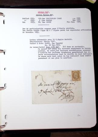 1830-1920, Collection de lettres avec principalement