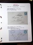1830-1920, Collection de lettres avec principalement