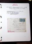 1830-1920, Collection de lettres avec principalement