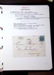 1830-1920, Collection de lettres avec principalement