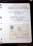 1830-1920, Collection de lettres avec principalement