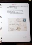 1830-1920, Collection de lettres avec principalement