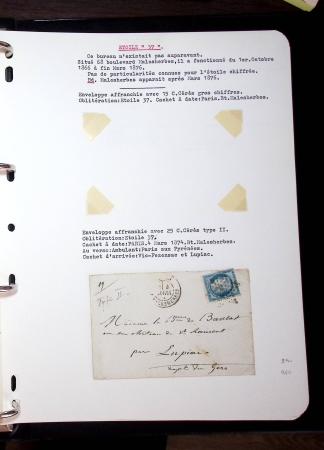 1830-1920, Collection de lettres avec principalement