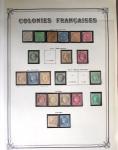1852-1965, Collection des colonies françaises en 7