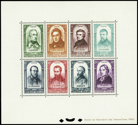 N°785/802 Série Centenaire de la Révolution de 1848,