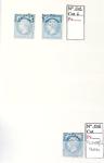 1849-1876, Lot de classiques de France, avec N°2 ST,