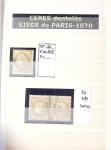 1849-1876, Lot de classiques de France, avec N°2 ST,