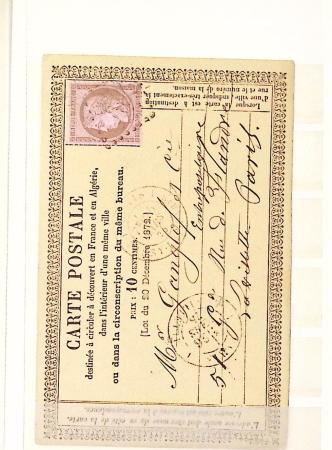 1849-1876, Lot de classiques de France, avec N°2 ST,