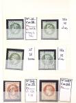 1849-1876, Lot de classiques de France, avec N°2 ST,