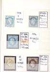 1849-1876, Lot de classiques de France, avec N°2 ST,