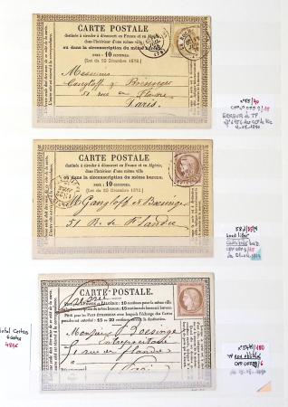 1849-1876, Lot de classiques de France, avec N°2 ST,